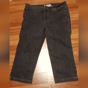 Jean capri, misses 12, grey